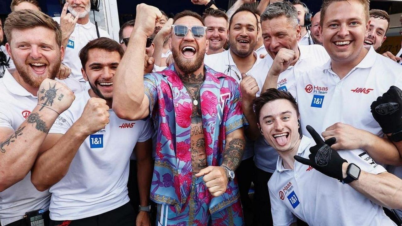 "I'm routing for Haas!" - Conor McGregor is all in for Haas at Monaco Grand Prix