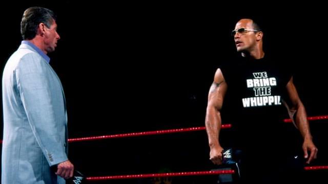 Dwayne Johnson Vince McMahon