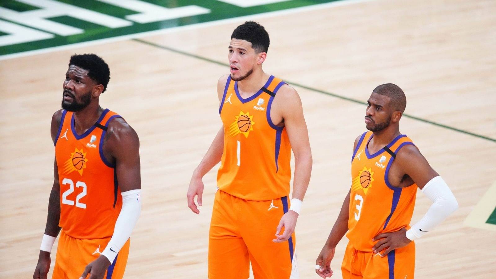 "Kareem handed over reins to Magic, it's time for Devin Booker and Deandre Ayton to take over": Charles Barkley says the Suns stars must take more responsibilities off 37-yr-old Chris Paul