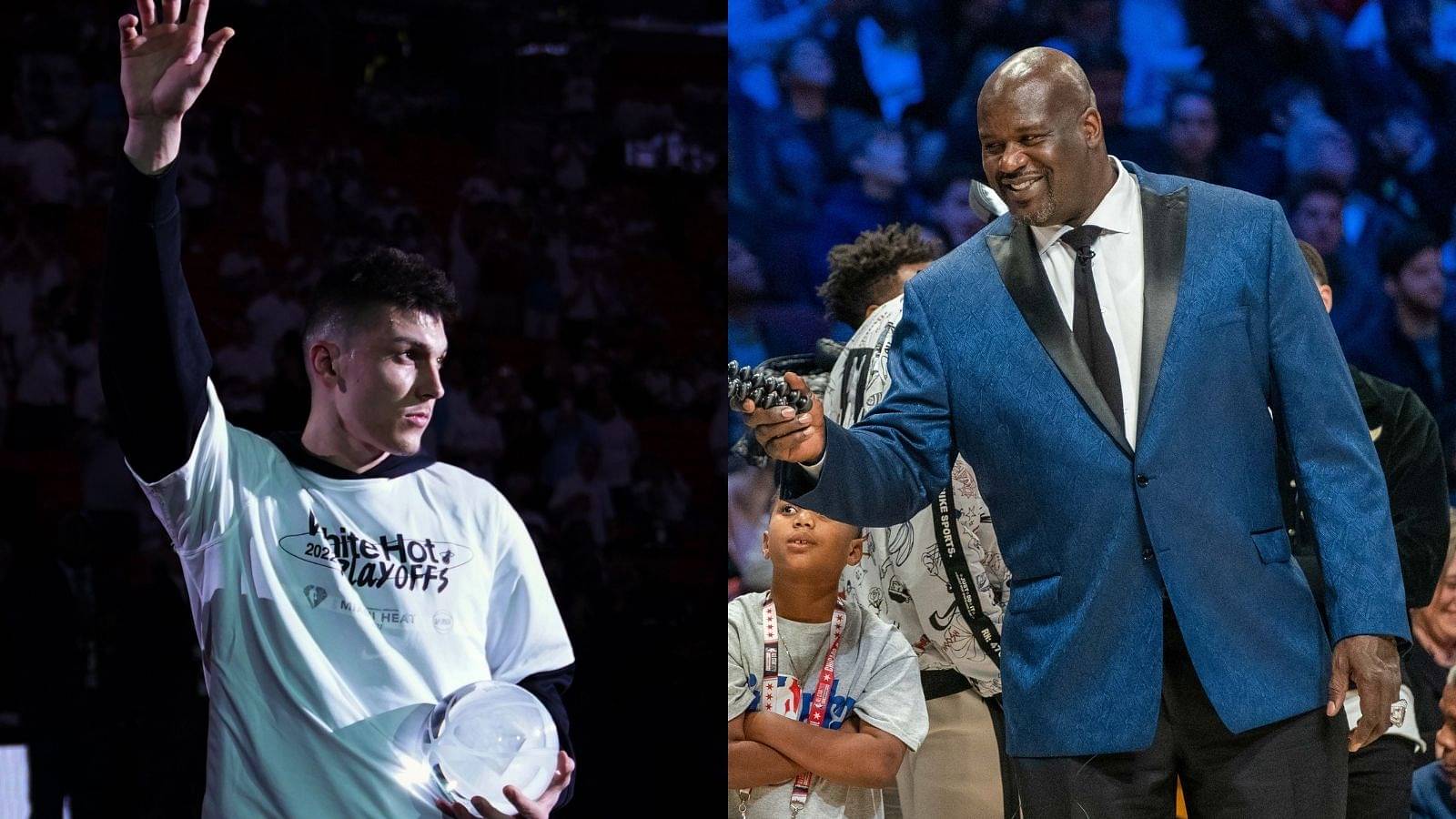 "Tyler Herro is on same level as Luka Doncic and Trae Young": Shaquille O'Neal agrees with 6MOY as he helps Heat go two up against the Sixers