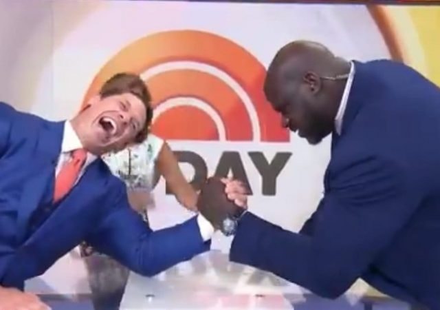"John Cena is the strongest guy in the NBA!": When Shaquille O'Neal praised WWE star after their epic arm-wrestling duel
