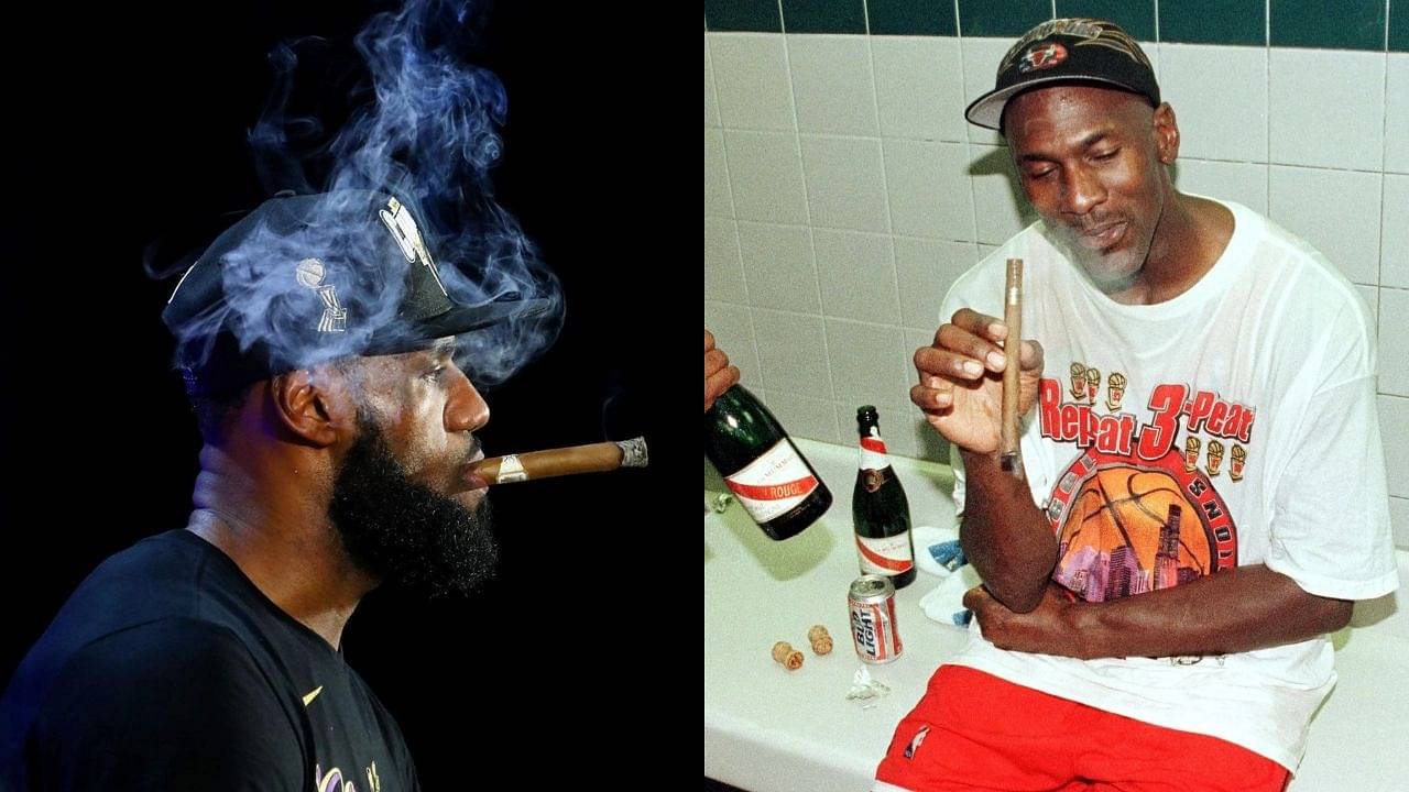 "it was Michael Jordan, not Mark Cuban, who inspired LeBron James to break out the cigars": Lakers' star adopted various things from Bulls' GOAT's lifestyle