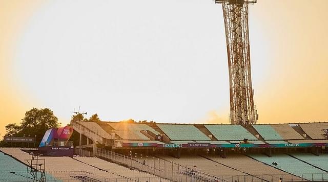 Eden Gardens boundary meter: Eden Garden capacity for IPL playoffs 2022