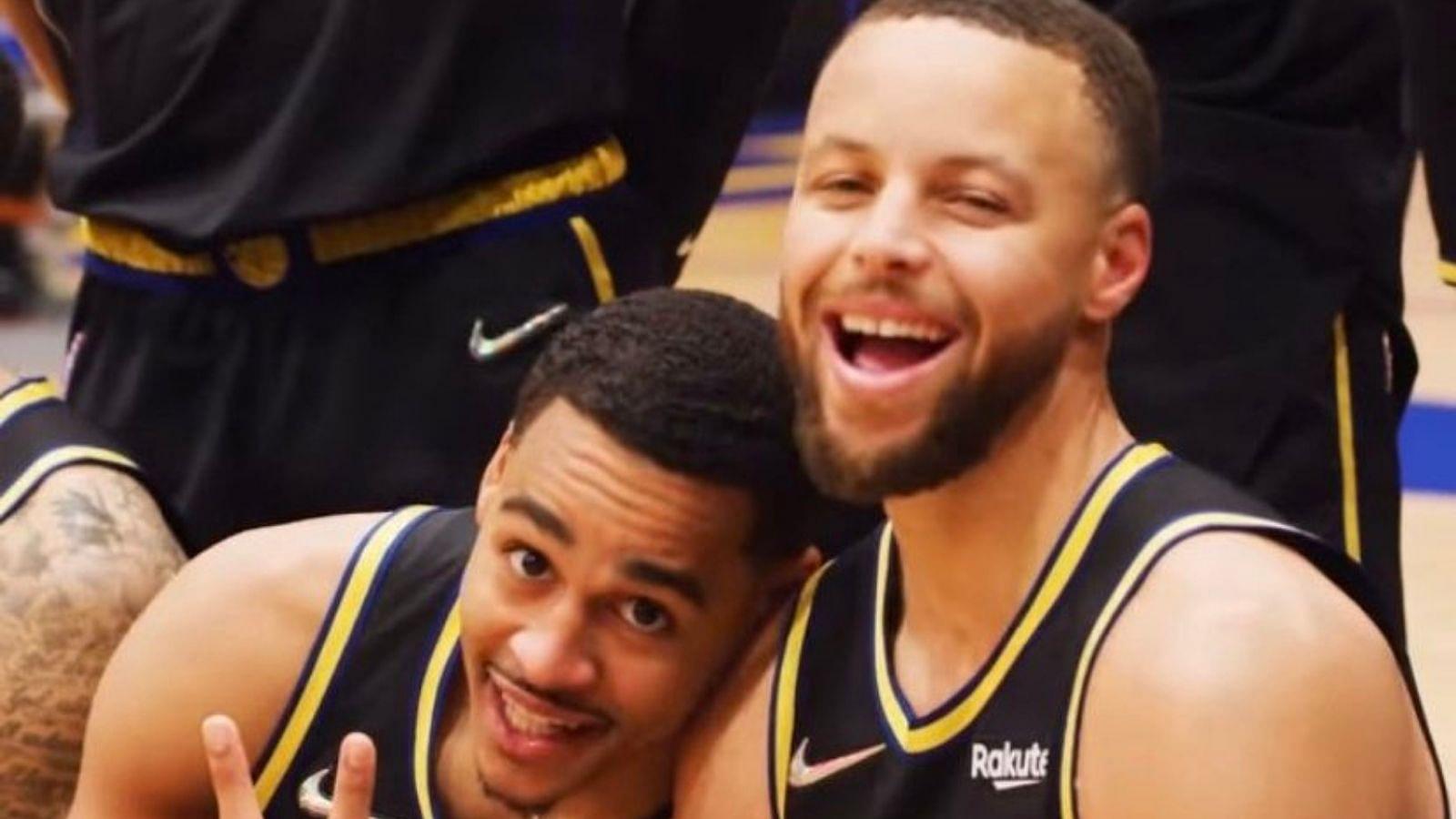"Stephen Curry made Jordan Poole go WHEEEEE": A rare and joyous play between Warriors guards in Game 3 has NBA Twitter amazed