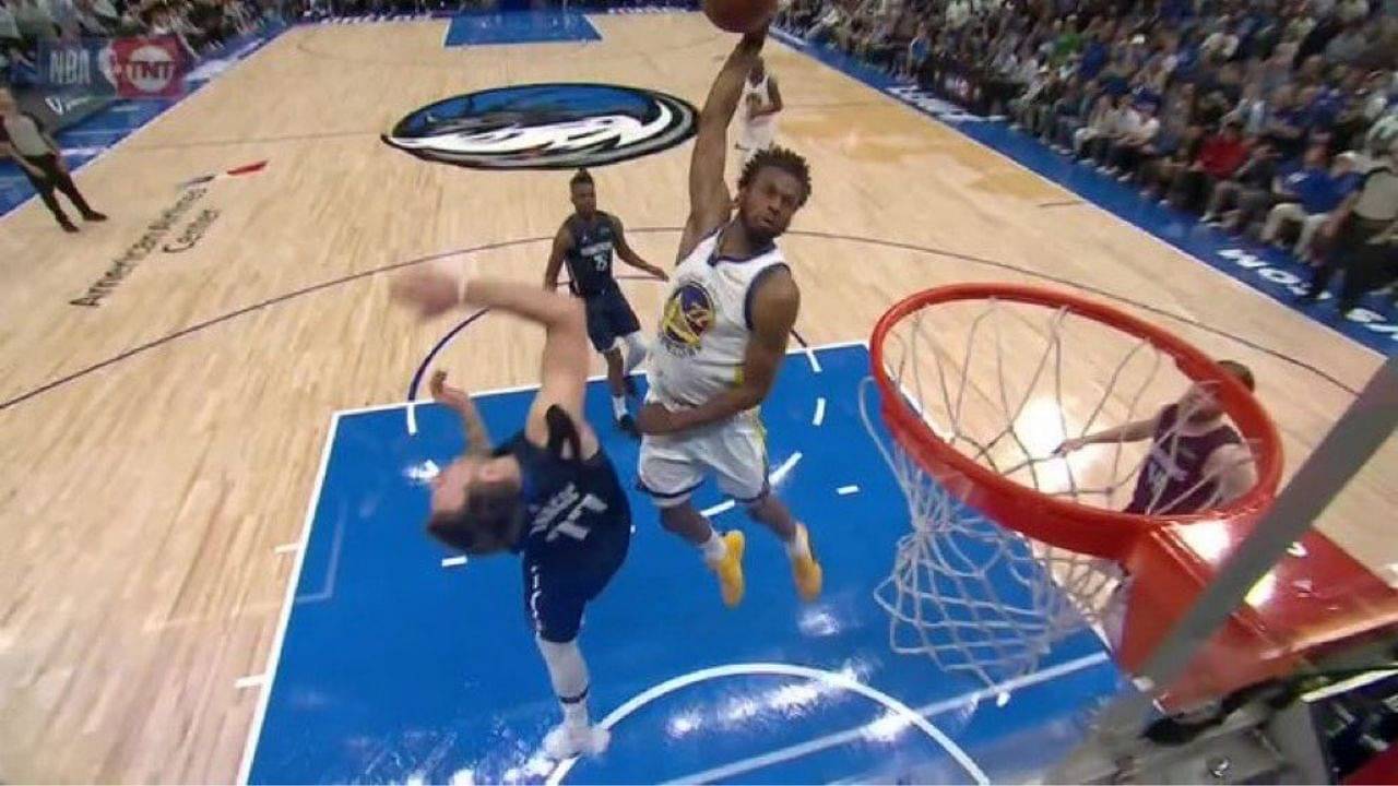 “Andrew Wiggins just killed Luka Doncic on National TV!”: NBA Twitter react as Air Canada dunks all over Mavericks’ star in Game 3 of the WCF