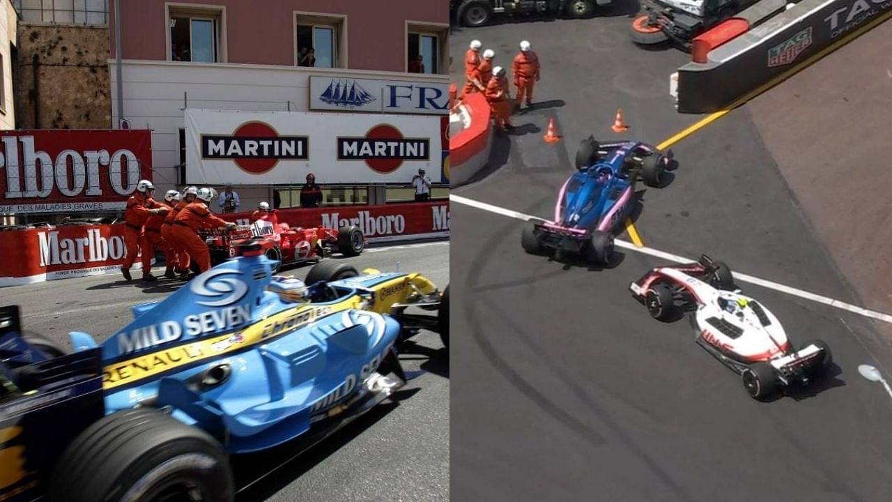 "That has got to trigger some PTSD on Fernando Alonso!"- F1 Twitter compares Mick Schumacher to his father Michael after he blocks the Monaco pit-lane
