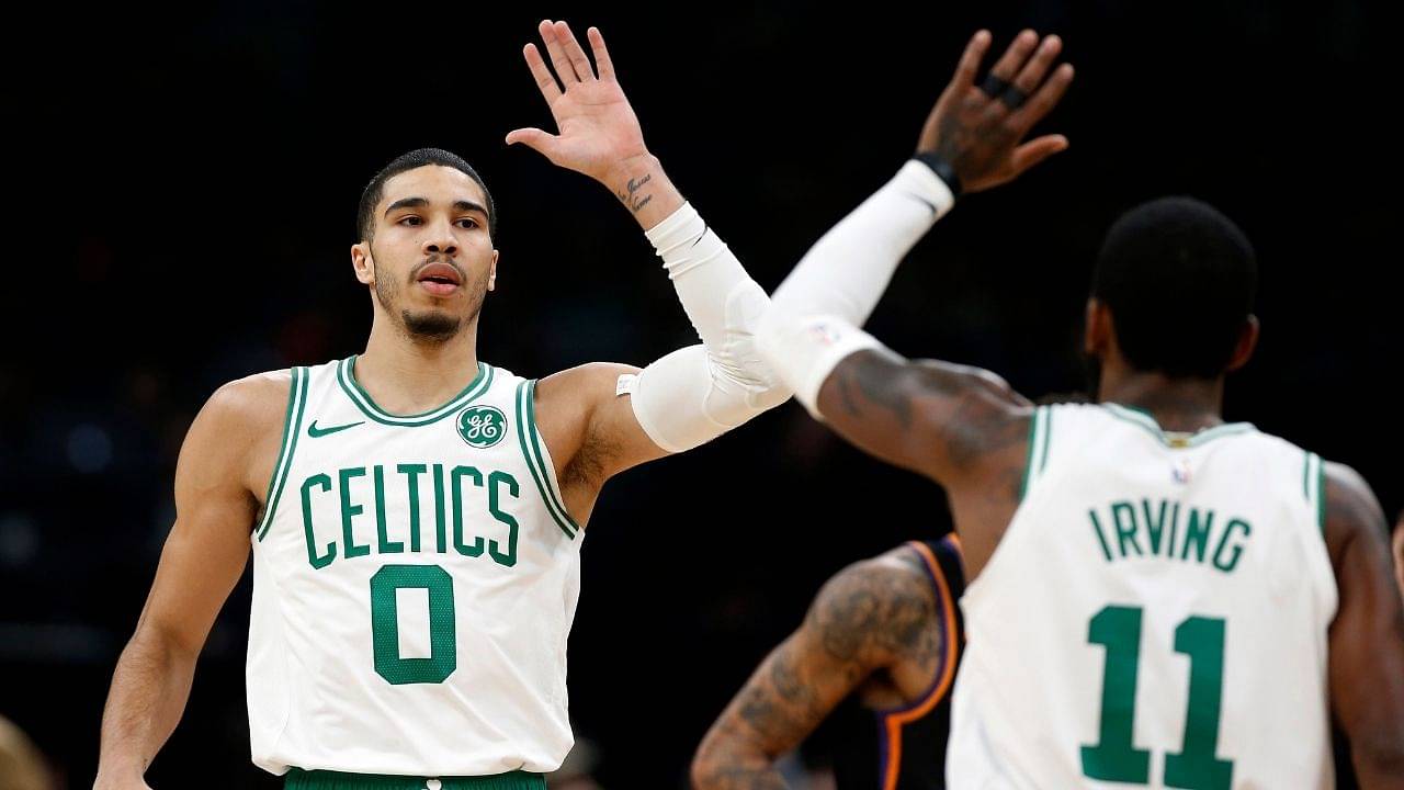 "Jayson Tatum went to Kyrie Irving for advice with a $6 million contract": When Celtics' star approached Uncle Drew for financial advice as a rookie