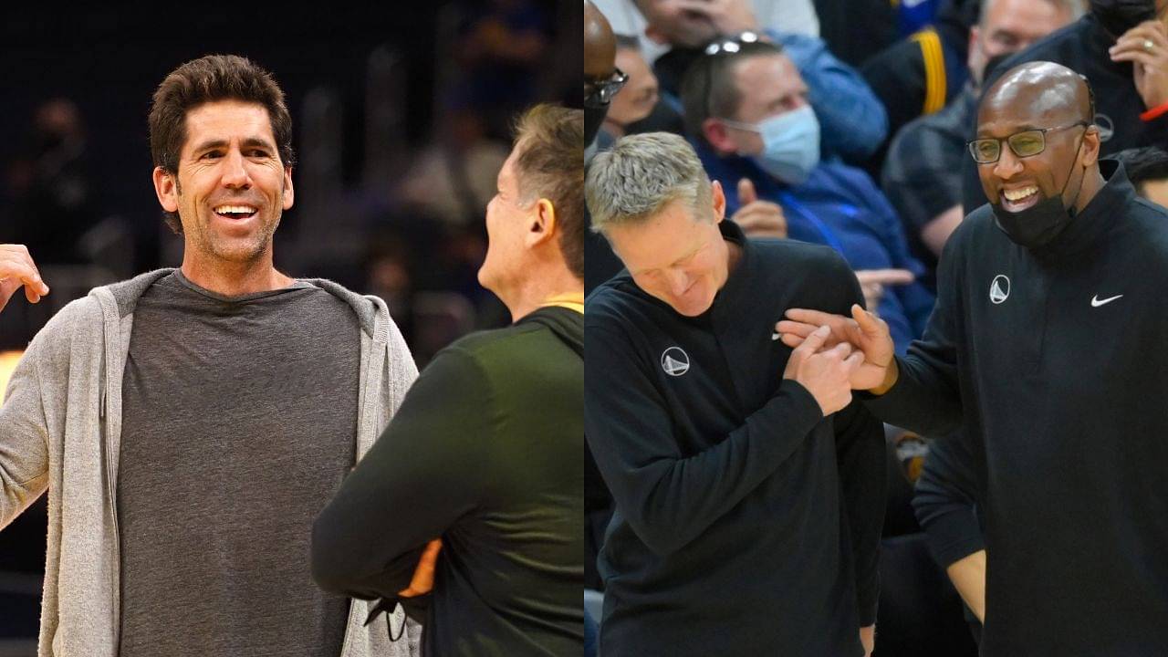 "He coached Kobe Bryant, LeBron James, and in the Finals when he was in Cleveland": Warriors GM Bob Myers on Mike Brown stepping in for Steve Kerr