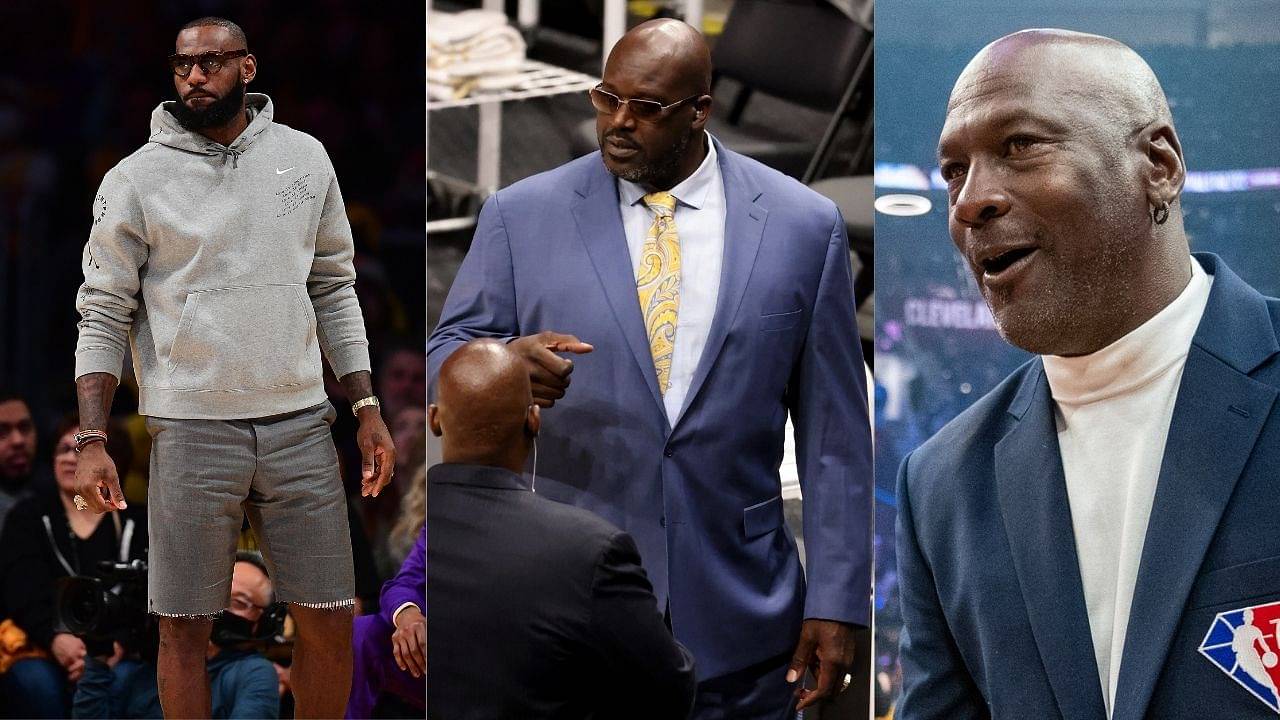 "Michael Jordan left? This sh*t's mine!": Shaquille O'Neal explains how young stars need to draw from LeBron James' example to take over NBA