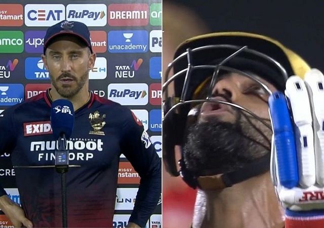 "Bad patches happen to all of us": Faf du Plessis extends support to Virat Kohli as his poor form continues in IPL 2022