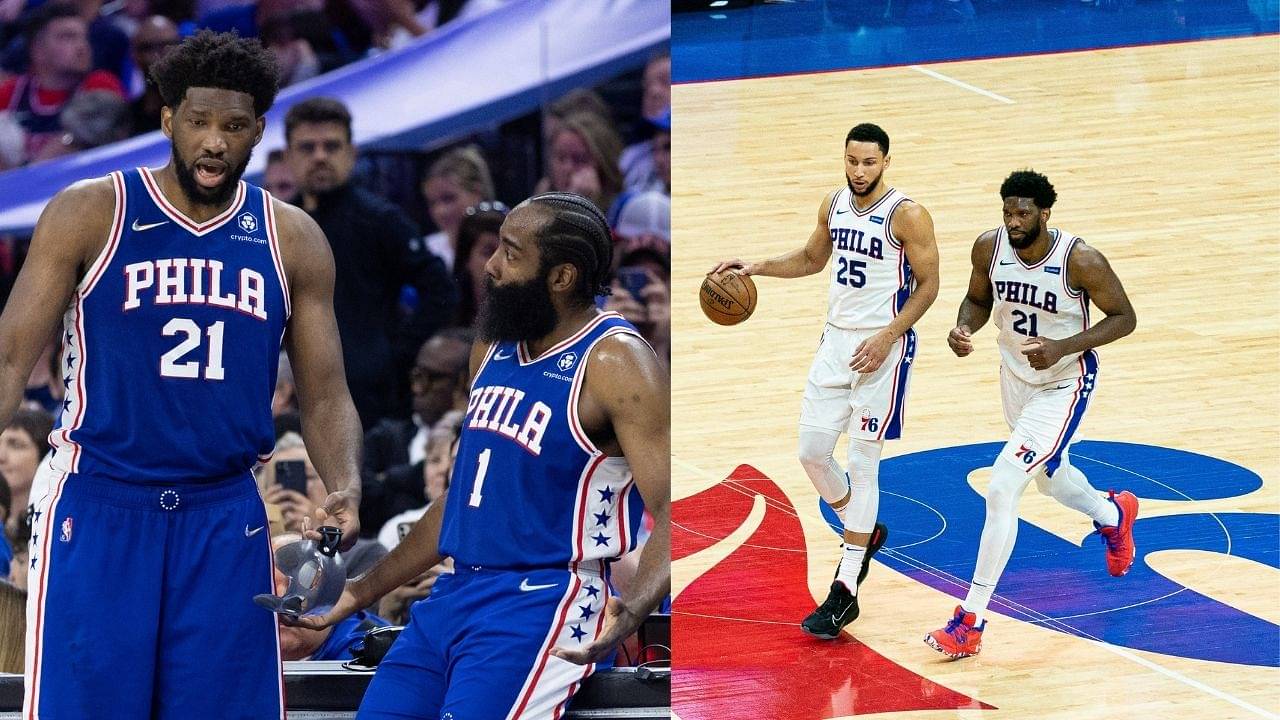 "Joel Embiid is a bad teammate, threw Ben Simmons under the bus last year and James Harden now!": NBA Twitter reacts to the Sixers' superstar's post-game interview