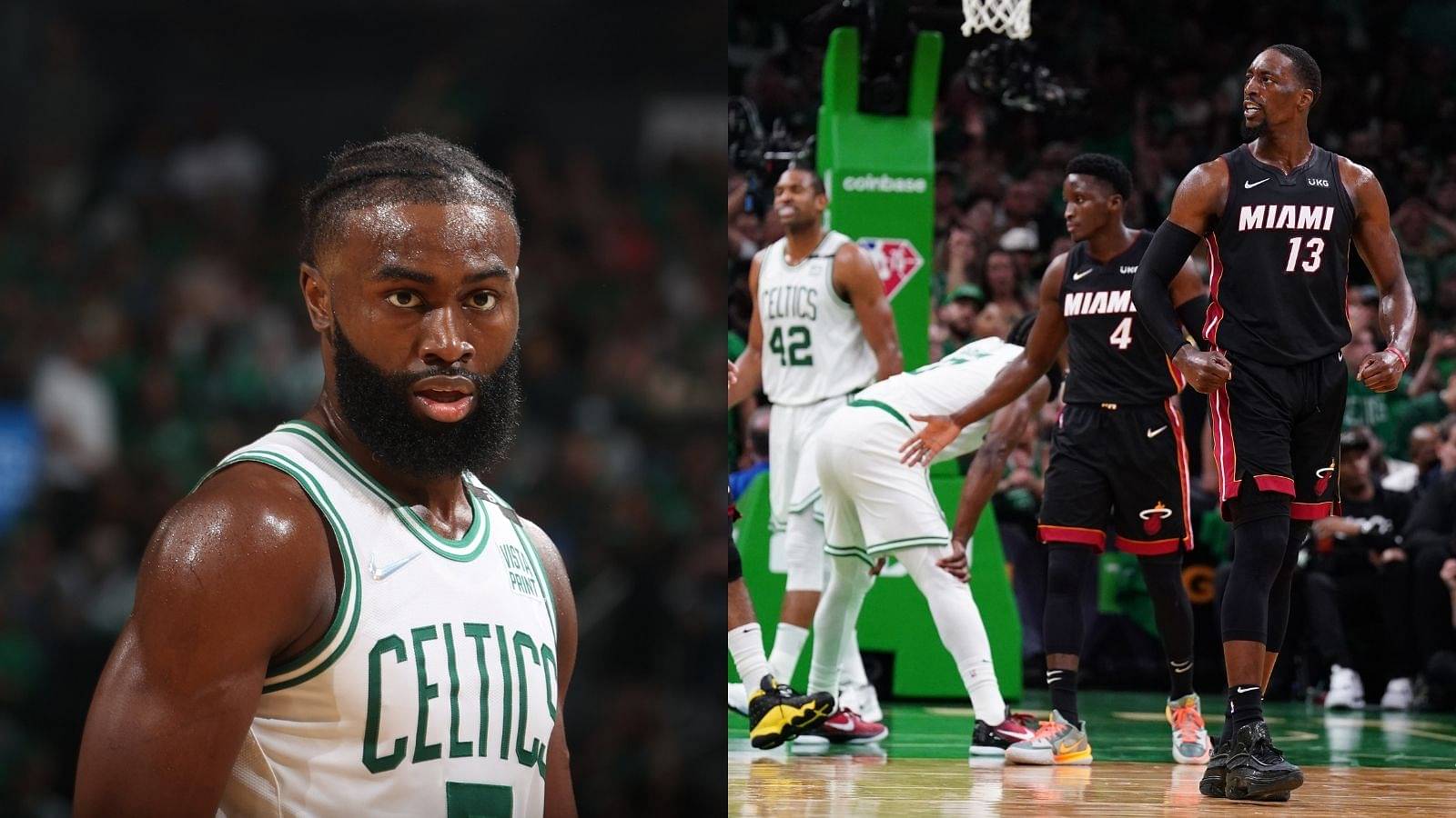 "I did a s**t job taking care of the basketball tonight, I gotta do better": Jaylen Brown doesn't have excuses for his 7 and Celtics' 24 turnovers in the loss Heat