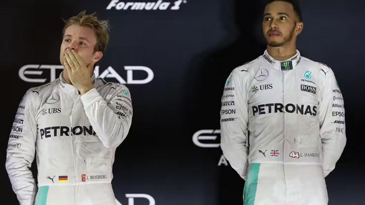 "She was four years old and had hatred in her face towards me"- Nico Rosberg reveals how a Lewis Hamilton fan gave him his most traumatic experience in his career