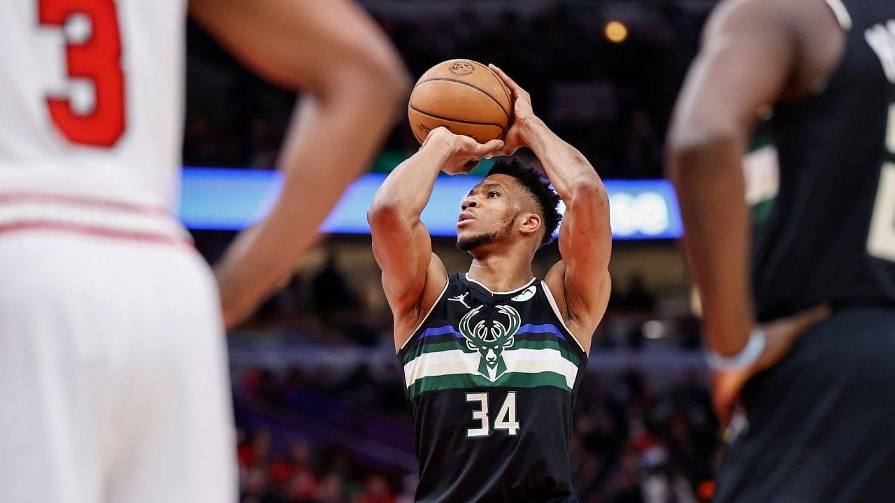 “Giannis Antetokounmpo made his girlfriend Mariah Riddlesprigger run ‘suicides’ with their son!”: How the Bucks Superstar used a ridiculous training method to improve his free-throws 