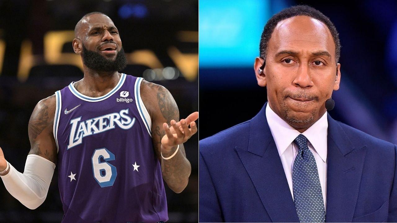 "It's a stain if LeBRON JAMES misses the Playoffs again": Stephen A. Smith Goes On a Rant For Possible Lakers' Failure