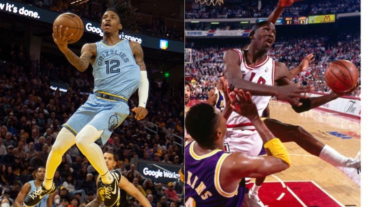 “Some of the finishes that Ja Morant had in Game 2, I saw comparisons to Michael Jordan”: Draymond Green lauds the 2022 MIP for his MJ-like plays in the Grizzlies-Warriors series