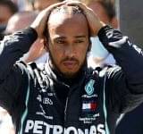 "Imagine a seven-time World Champion giving up just like that"- F1 Twitter shocked as Lewis Hamilton 'gives up' on the Spanish GP after first lap collision with Kevin Magnussen