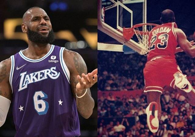 "LeBron James is a Michael Jordan HATER!": Skip Bayless calls out Lakers' star for leaving out the GOAT from his All-Time Dunk Contest list