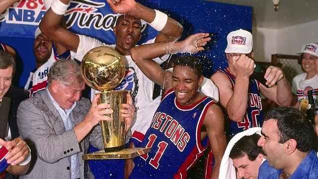 "Isiah Thomas really choked his assistant coach!" When the Pistons legend showed off negative effects of 'Bad Boy' image on his own team