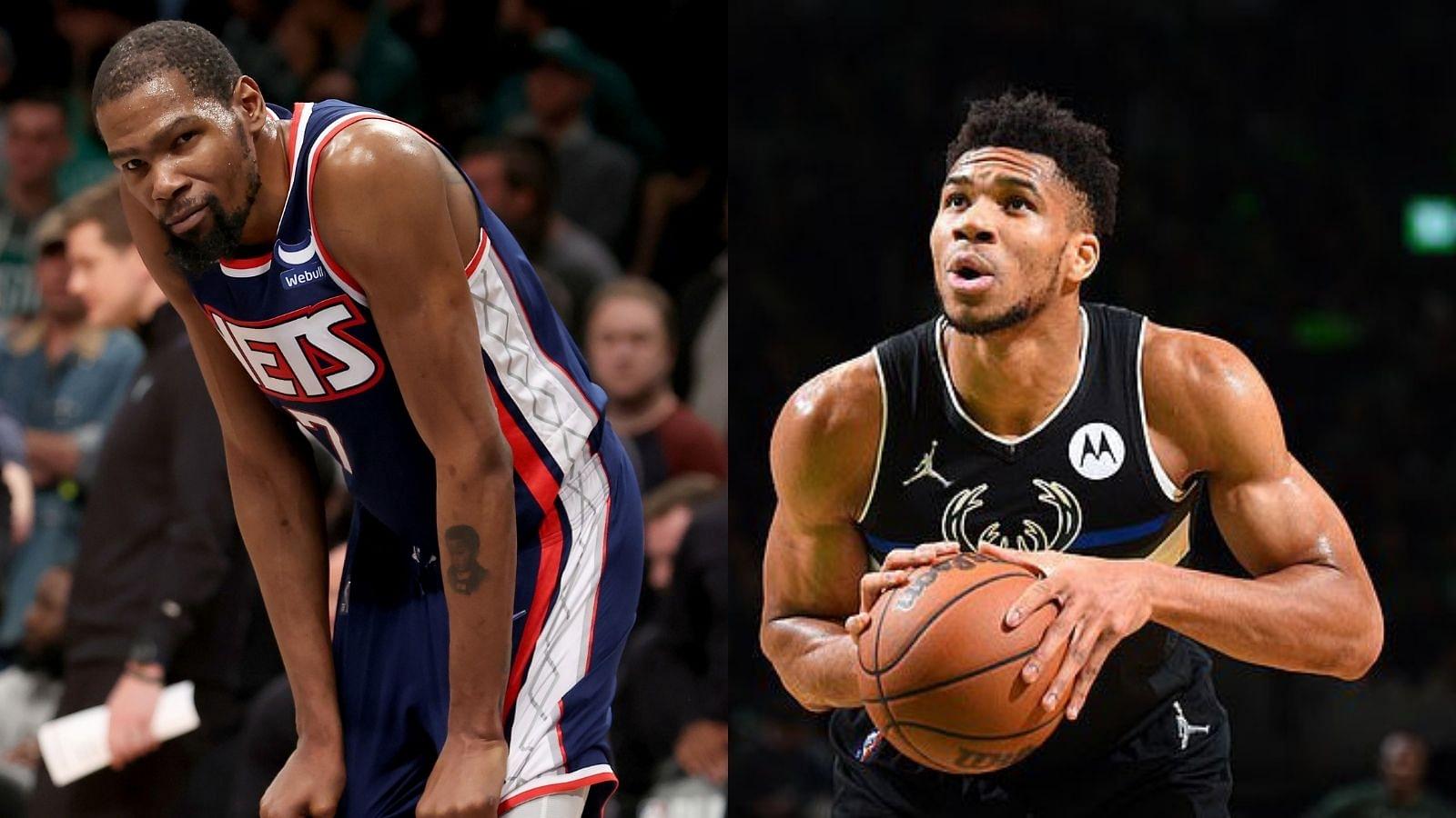 "Kevin Durant was more efficient than Giannis Antetokounmpo vs Celtics": True shooting percentage reveals the struggle of two best players in the league against Jayson Tatum and co