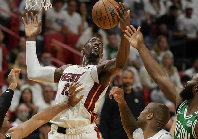 Bam Adebayo did everything he could yet, the Miami Heat fell short of the NBA finals. He also tore up his jersey like Hulk Hogan. 