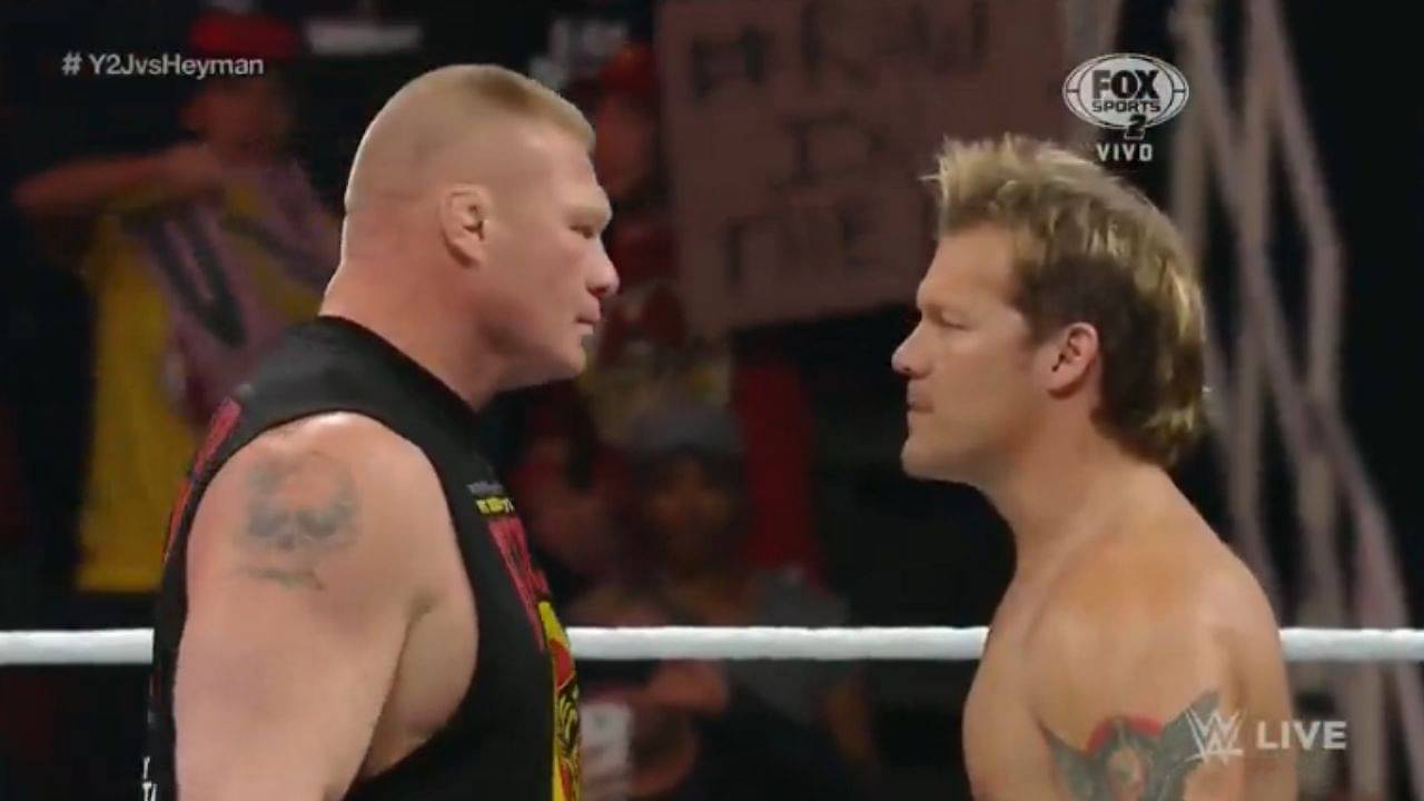 Chris Jericho and Brock Lesnar