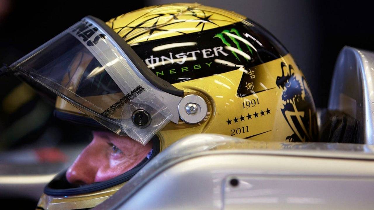 "21-carat gold plating helmet for Michael Schumacher"– How F1 celebrated 20 years of seven-time world champion in motorsport