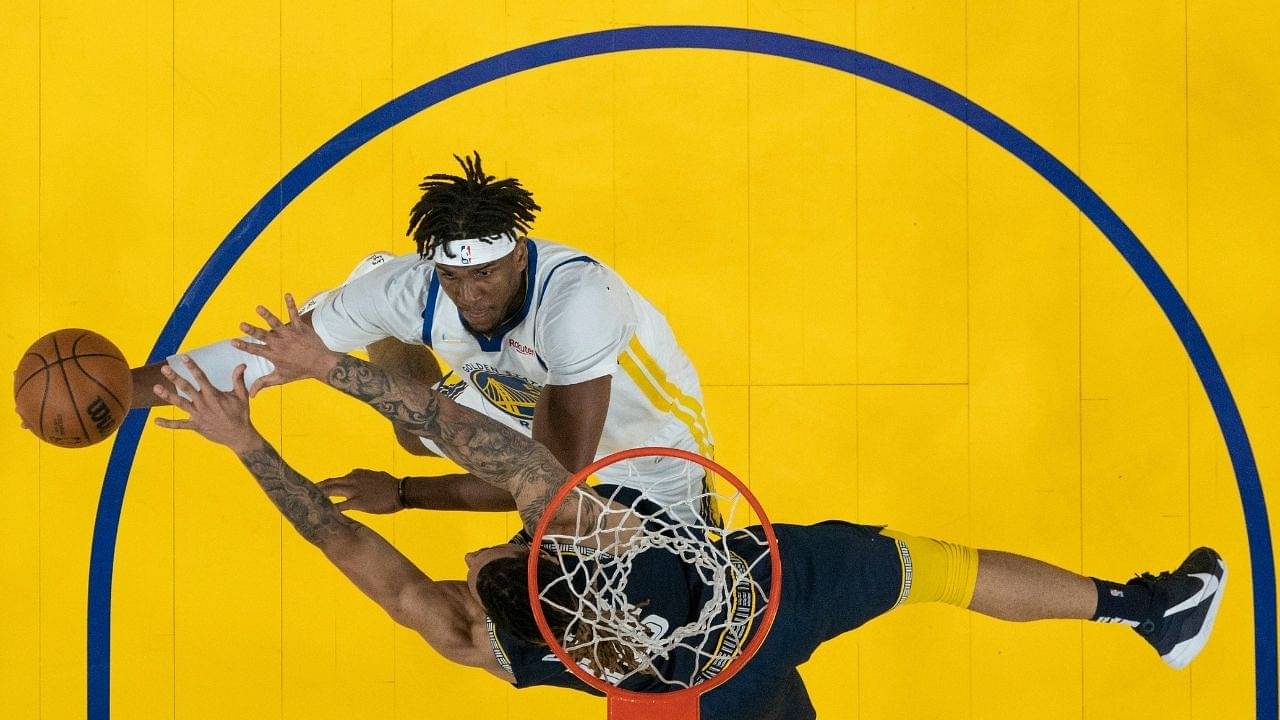 "Kevon Looney went full Dennis Rodman with these 22 rebounds!": NBA Twitter cannot handle it as the Golden State bigman is out-rebounding 7-footers