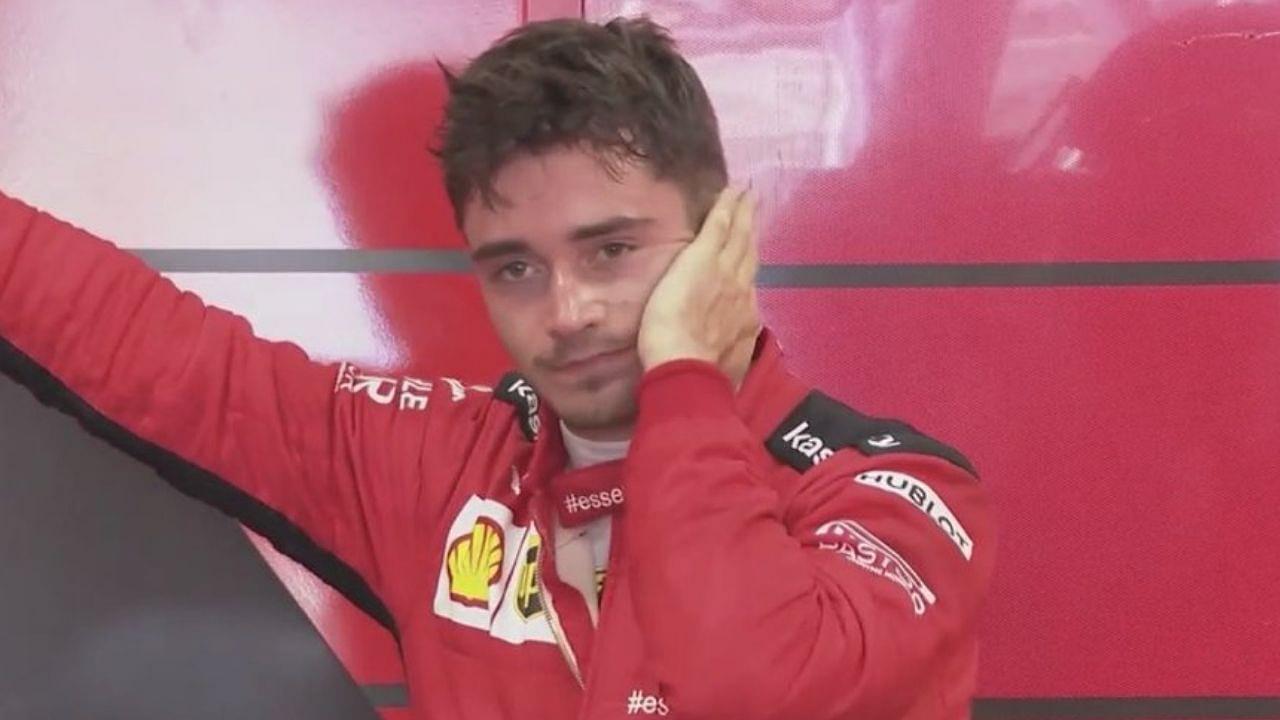 "This is an absolute Ferrari meltdown!"- Charles Leclerc fans left fuming after a strategy goof up leaves him behind Max Verstappen at the Monaco GP