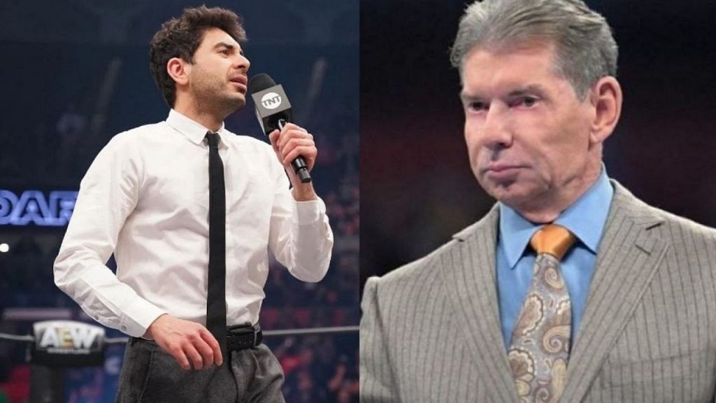Tony Khan and former WWE superstar mock WWE for changing venues for the
