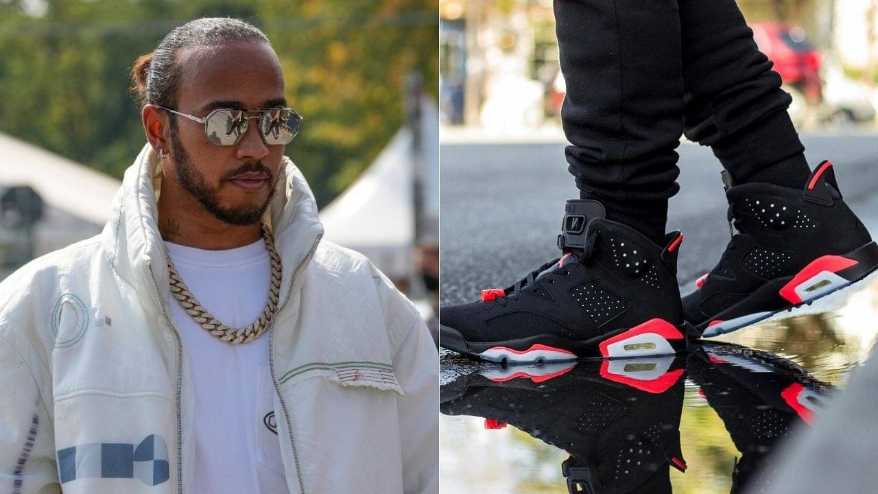 insect Drought Camel I had to save up for it" - Lewis Hamilton reveals his first pair of hard  earned $185 Air Jordans - The SportsRush