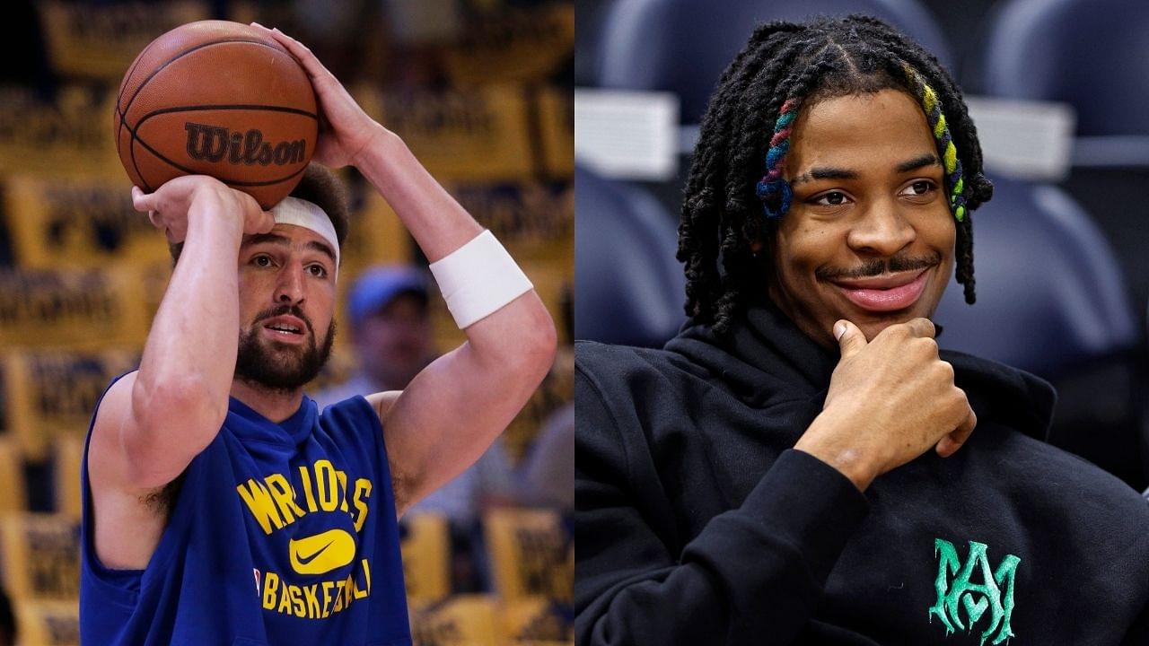 “Ja Morant actually injured his knee closing out Klay Thompson”: NBA Twitter scoffs at people casting blame towards Jordan Poole for injuring Grizzlies superstar