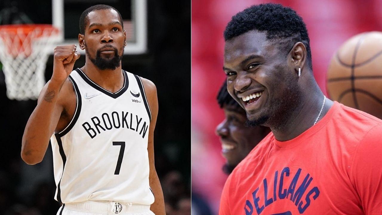“I’ve never seen anybody like Zion Williamson, who is a lefty and can dunk with his right like that”: When Kevin Durant reasoned why he believed the then-Duke star was a generational talent