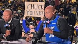 "CHUCK YOU SUCK": Warriors fans had a clear message for Charles Barkley rocking Mavs' Boban Marjanovic jersey