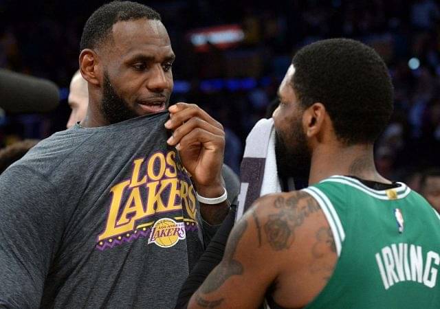 "When Kyrie was headed to free agency, LeBron James was trying to recruit him to Lakers": NBA Insider Brian Windhorst's sensational revelation