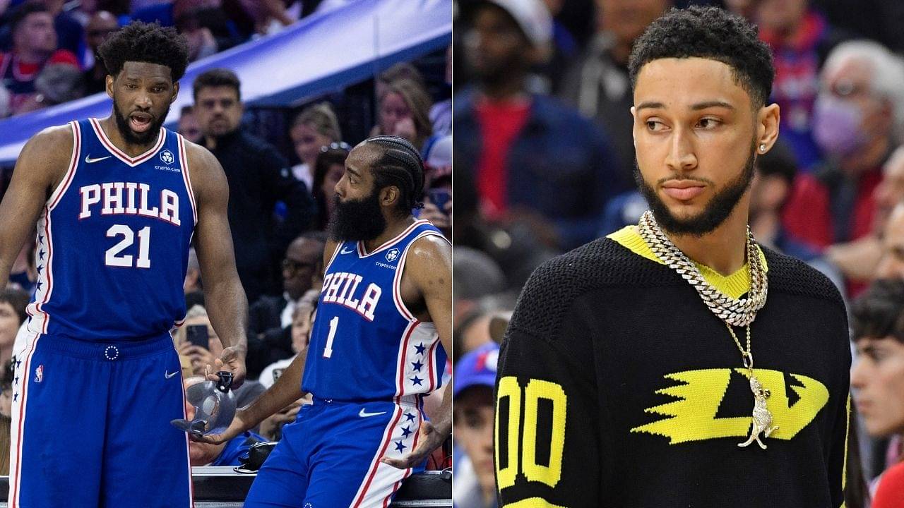 "Ben Simmons is so petty, liking an old tweet about the Sixers winning the James Harden trade": NBA Twitter reacts as the Nets star continues to troll Joel Embiid and co.