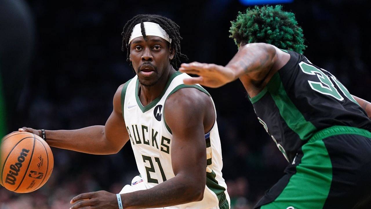 "Jrue Holiday would win DPOY if he yelled, screamed and appeared unhygienic!": NBA Twitter takes a dig at 2022 DPOY Marcus Smart after the Bucks' guard's excellent Game 1 defense