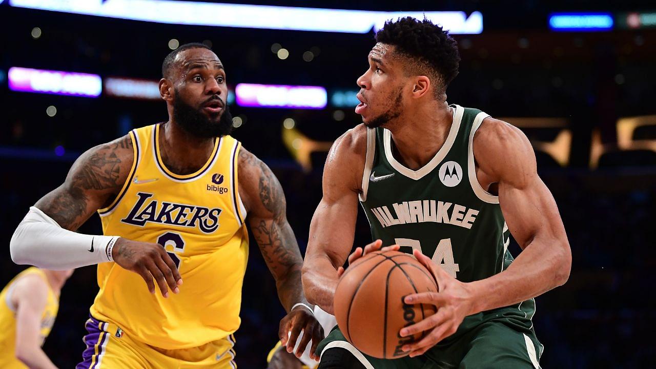 "Giannis is a better defender than LeBron James ever was!": Brian Windhorst explains why Bucks star has already far surpassed the King on defense