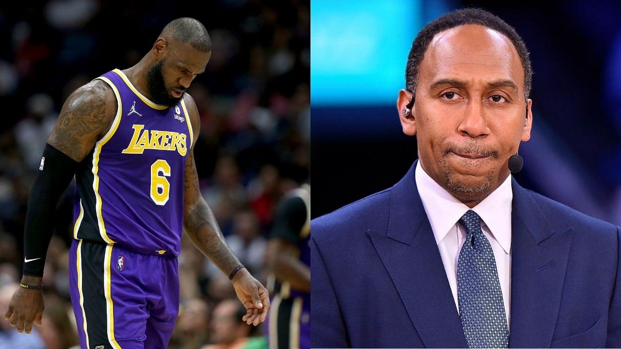 "The Los Angeles Lakers are going nowhere! They should trade LeBron James!": Stephen A Smith believes the 17x Champions should trade the King for future assests