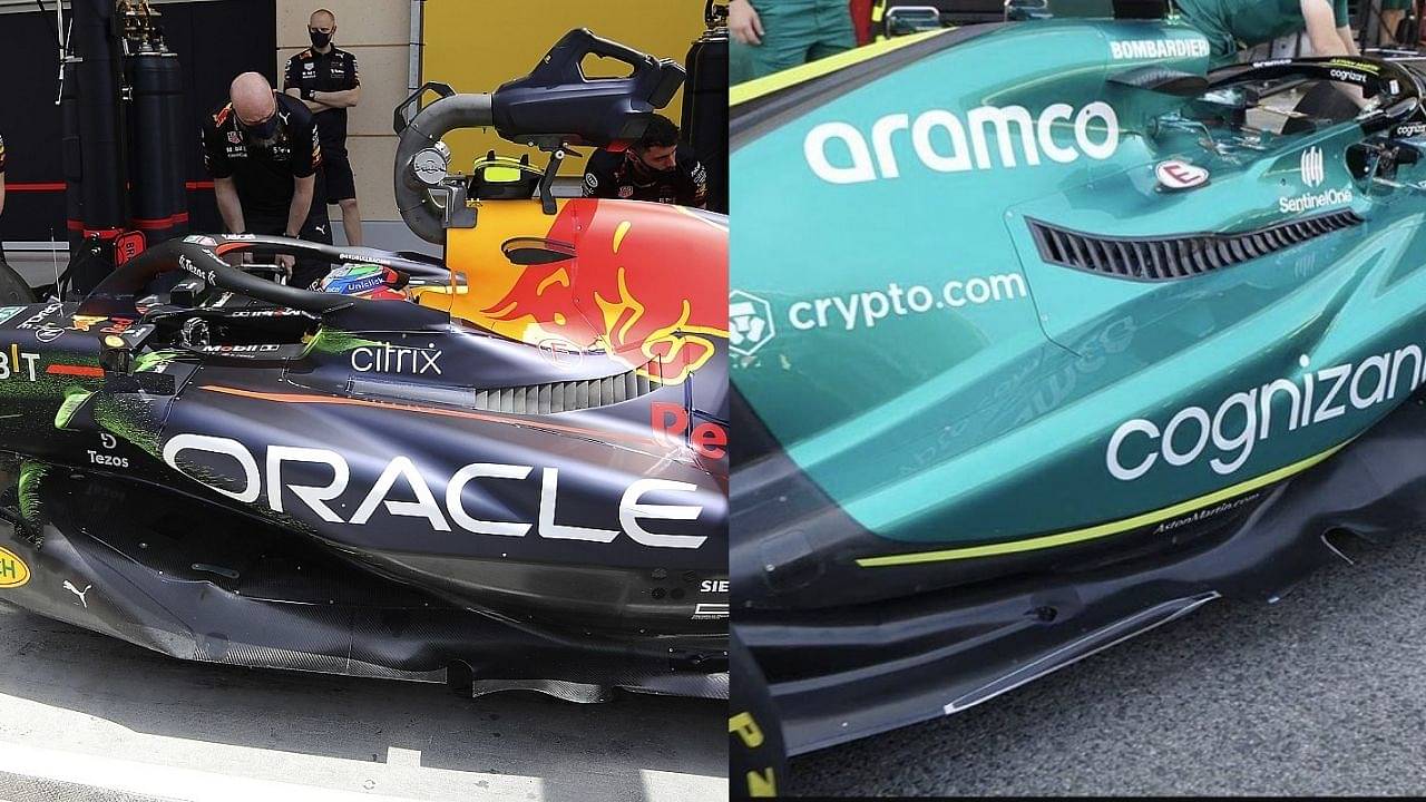 "Sebastian Vettel will finally get to drive a Red Bull before he retires"- F1 Twitter baffled by new Aston Martin sidepods which look identical to Red Bull's