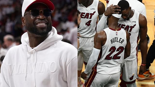 “Dwyane Wade called me and told me nobody cares about my banged up knee”: Jimmy Butler reveals his motivating factor following 47-point explosion in Game 6 Heat win