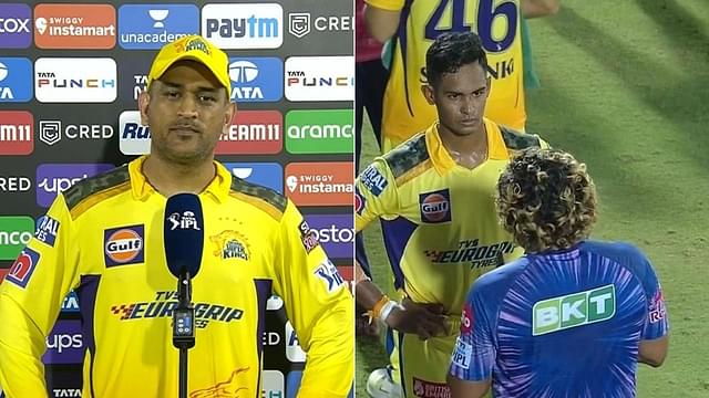"Our Malinga is really good": MS Dhoni expects Matheesha Pathirana to contribute significantly for CSK in IPL 2023
