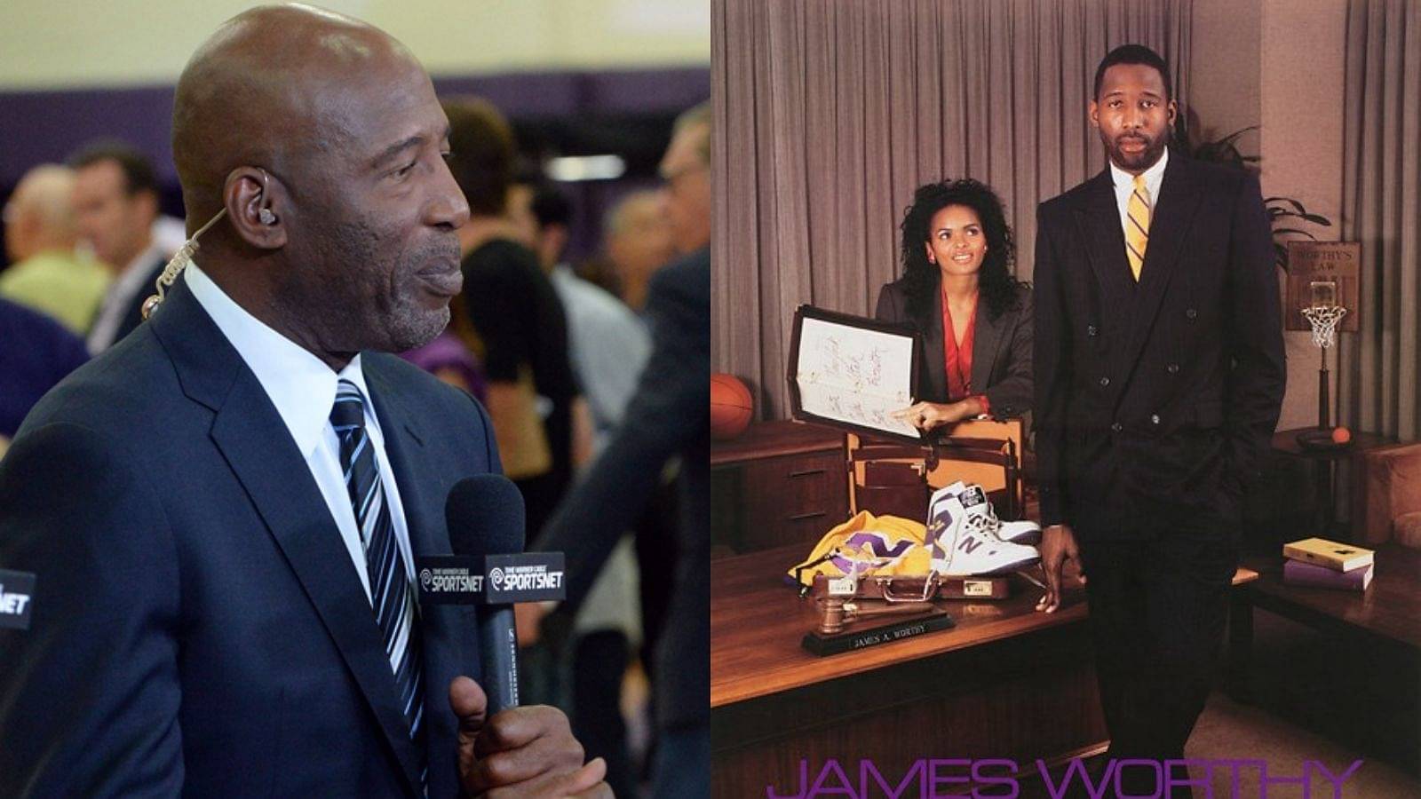 “James Worthy and Magic Johnson used to run trains on cheerleaders during halftime": Lakers legend gets mocked after trying to roast current generation of players
