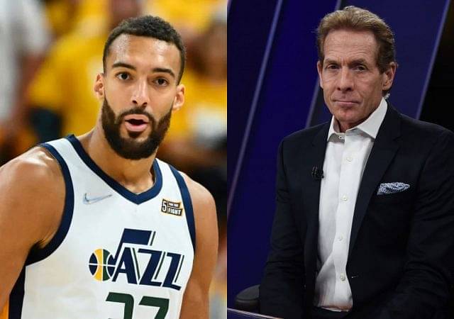 "Skip Bayless, would you speak to me like this if you were in front of me?": Rudy Gobert claps back at the Fox Sports' analyst for his disrespectful Shaq take