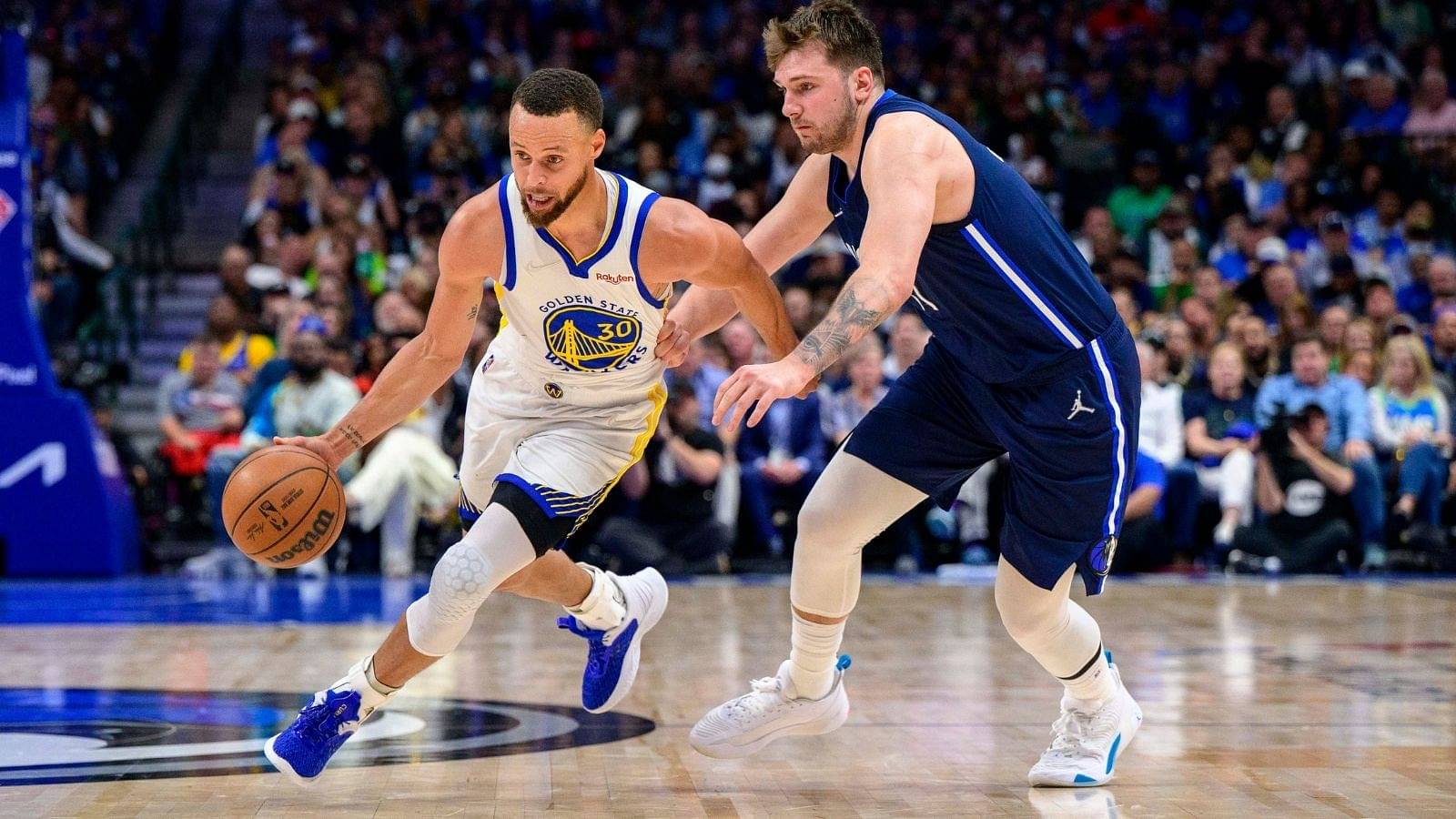 "Steph Curry heard all the Luka Doncic praise and he took it PERSONAL": Kendrick Perkins backpedals on his favorites in Warriors - Mavs series and gets torched by Dub Nation