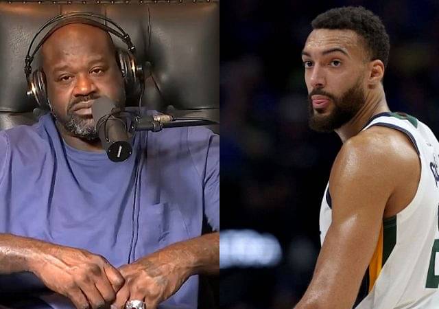 "I would lock his a** up": Shaquille O'Neal and Rudy Gobert continue their rivalry on social media