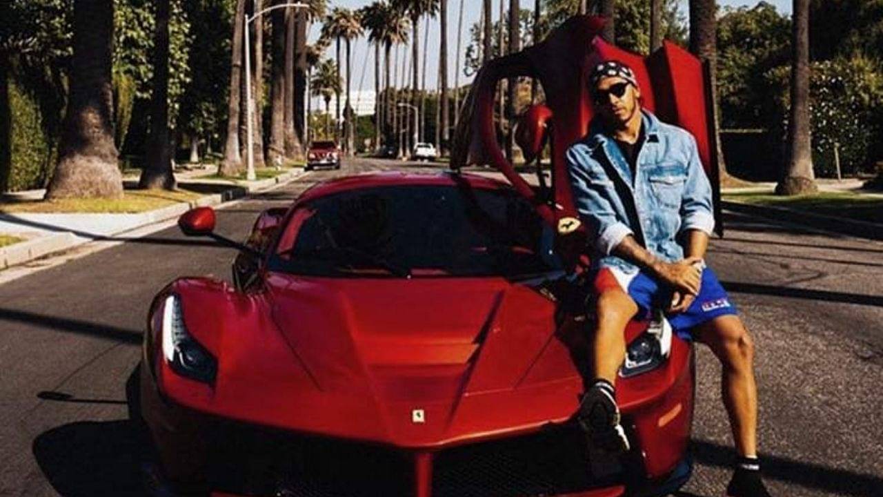 "Lewis Hamilton is one of the few people to own this exclusive $1 million dollar car"- Seven time World Champion's LaFerrari is just one of 500 models to be built
