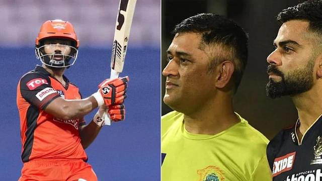 "I sometimes copy them in front of the mirror": Rahul Tripathi reveals how MS Dhoni and Virat Kohli kept motivating him in his Cricketing journey