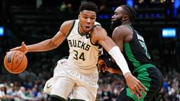 "Giannis Antetokounmpo is giving me that LeBron James with the Cleveland Cavaliers vibes!": Kendrick Perkins is concerned about Celtics after the Freak's Game 1 performance