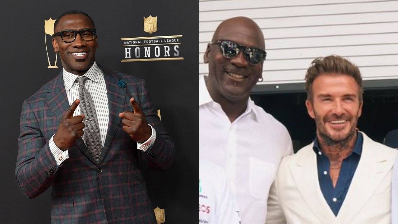“Is David Beckham bigger than Michael Jordan?!” Shannon Sharpe goes back-and-forth with fans backing his take of the Bulls GOAT being more popular than the soccer legend